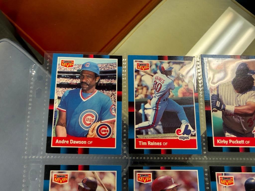 1987 LEAF MVP HALL OF FAME BASEBALL CARDS TONY GWYNN, MIKE SCHMIDT, CAL RIPKEN, WADE BOGGS, ETC. - 3