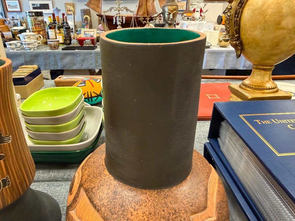 TERRACOTTA DECORATIVE POTTERY VASES - 11