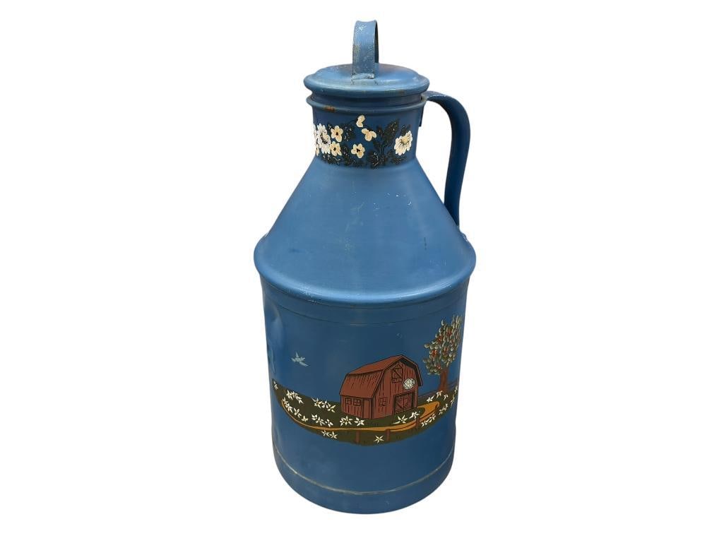 VINTAGE CB DAIRY CREAM CAN HAND PAINTED (1 of 11)