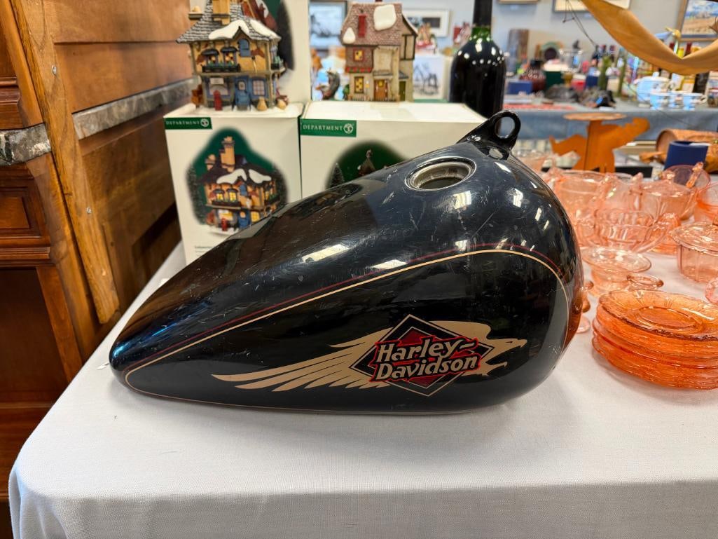 1998 HARLEY-DAVIDSON FXSTC RIGHT HALF TANK VIVID BLACK - 2