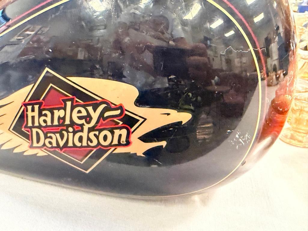 1998 HARLEY-DAVIDSON FXSTC RIGHT HALF TANK VIVID BLACK - 4
