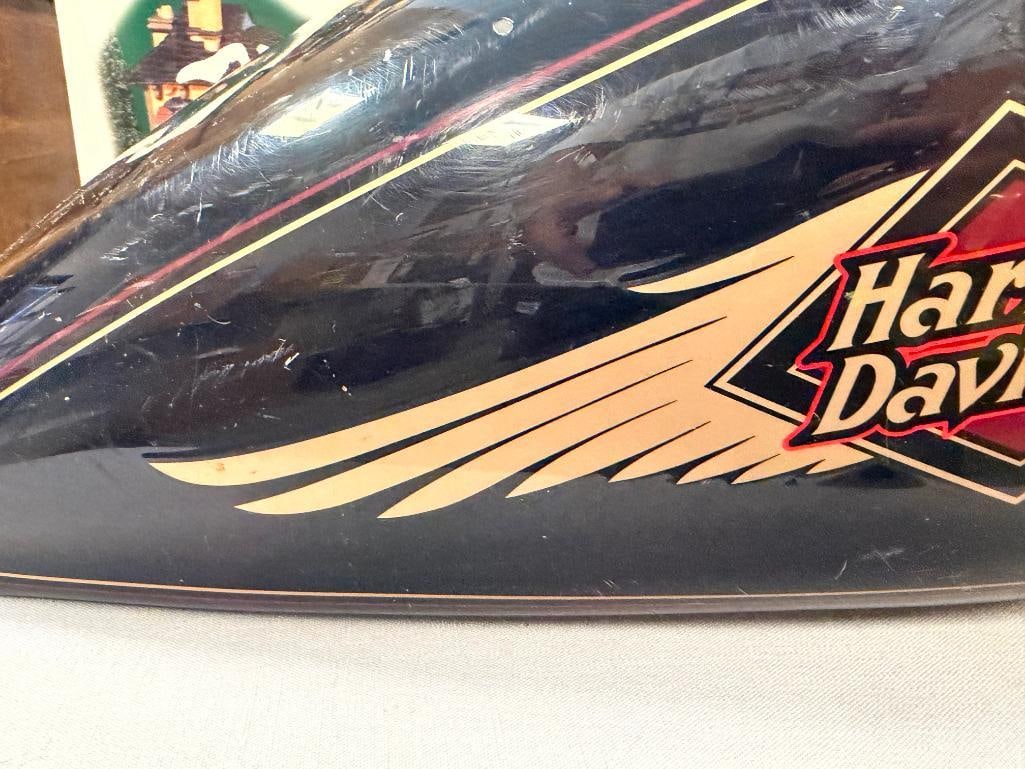1998 HARLEY-DAVIDSON FXSTC RIGHT HALF TANK VIVID BLACK - 5