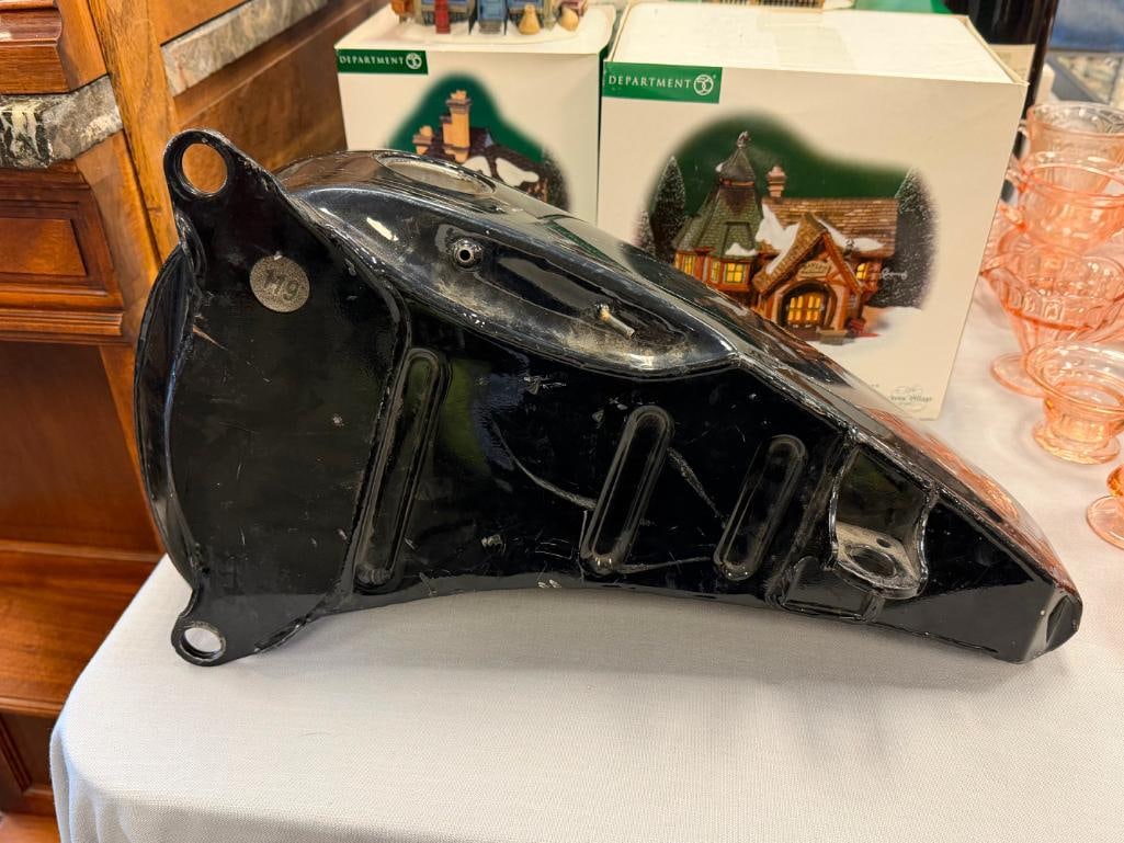 1998 HARLEY-DAVIDSON FXSTC RIGHT HALF TANK VIVID BLACK - 8