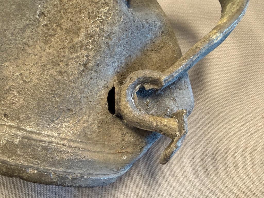 ANTIQUE PEWTER GERMAN BEER STEIN SAID TO HAVE BEEN RECOVERED FROM A SHIP WRECK - 7