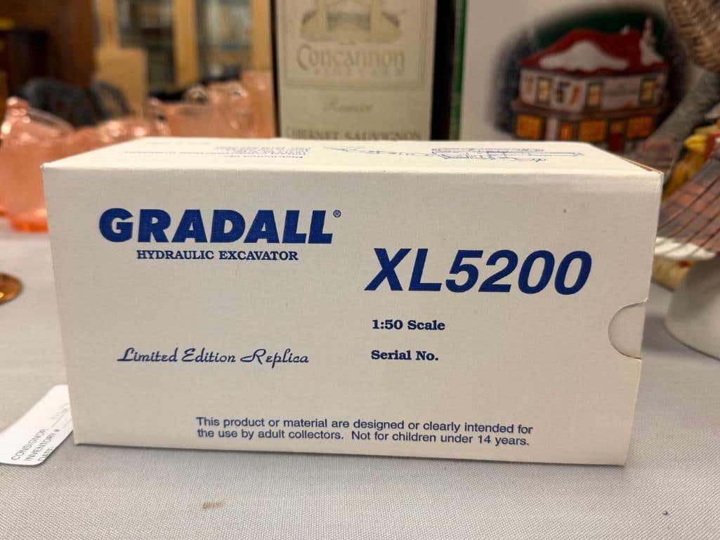 GRADALL XL5200 1/50 DIE-CAST HYDRAULIC EXCAVATOR CONSTRUCTION TOY LIMITED EDITION - 10