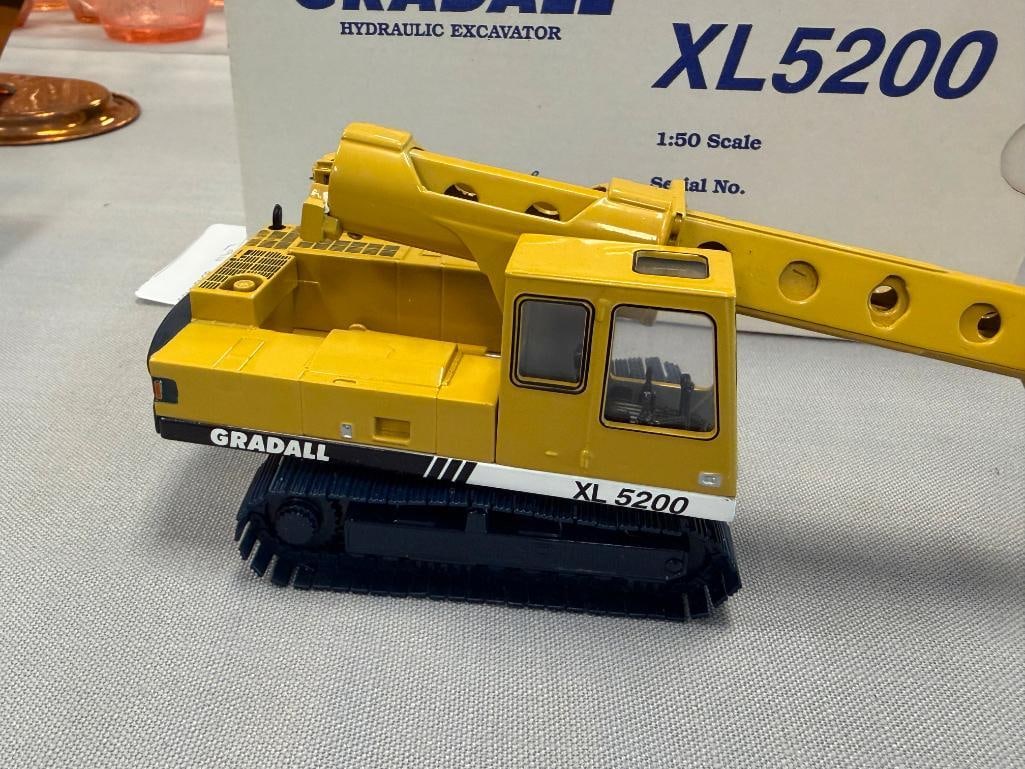 GRADALL XL5200 1/50 DIE-CAST HYDRAULIC EXCAVATOR CONSTRUCTION TOY LIMITED EDITION - 8