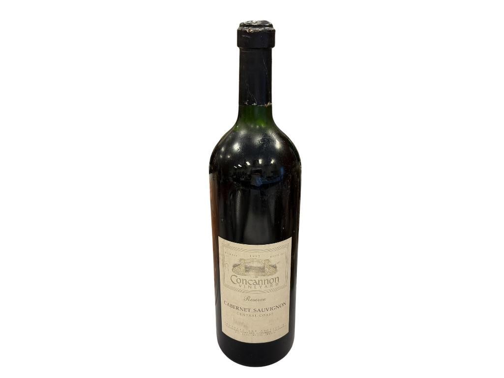 1992 CONCANNON VINEYARDS RESERVE CABARNET SAUVIGNON WINE 3L SEALED (1 of 6)