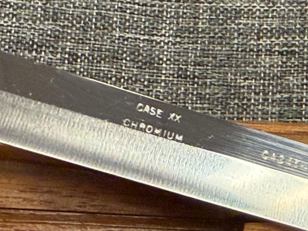 VINTAGE CASE XX THREE PIECE CARVING / CUTLERY SET - 5