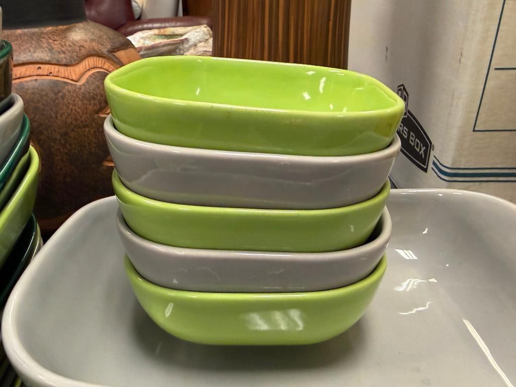 VINTAGE FRANCISCAN WARE TEMPO EARTHENWARE CHINA SPROUT COLORS CIRCA 1950'S - 13