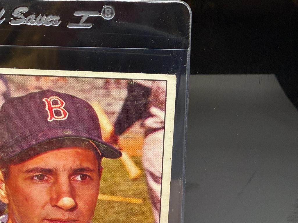 1963 TOPPS #115 CARL YASTRZEMSKI BASEBALL CARD - 6