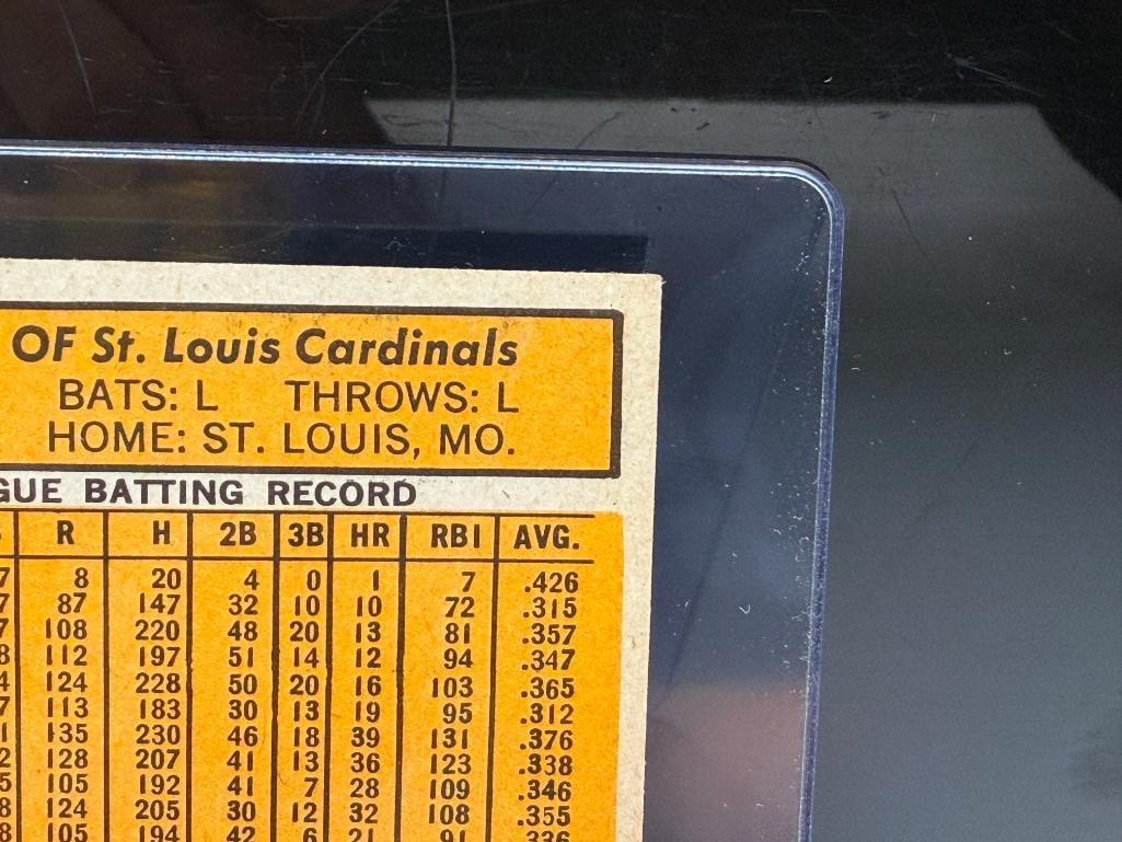 1963 TOPPS #250 STAN MUSIAL BASEBALL CARD - 12