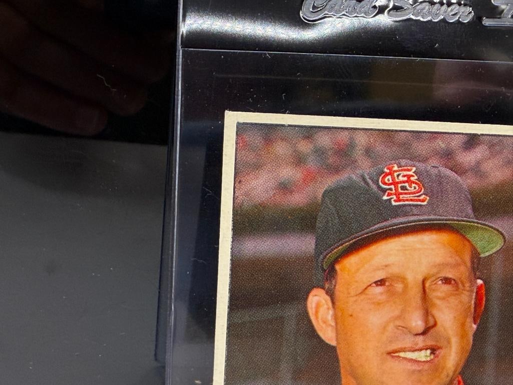 1963 TOPPS #250 STAN MUSIAL BASEBALL CARD - 7