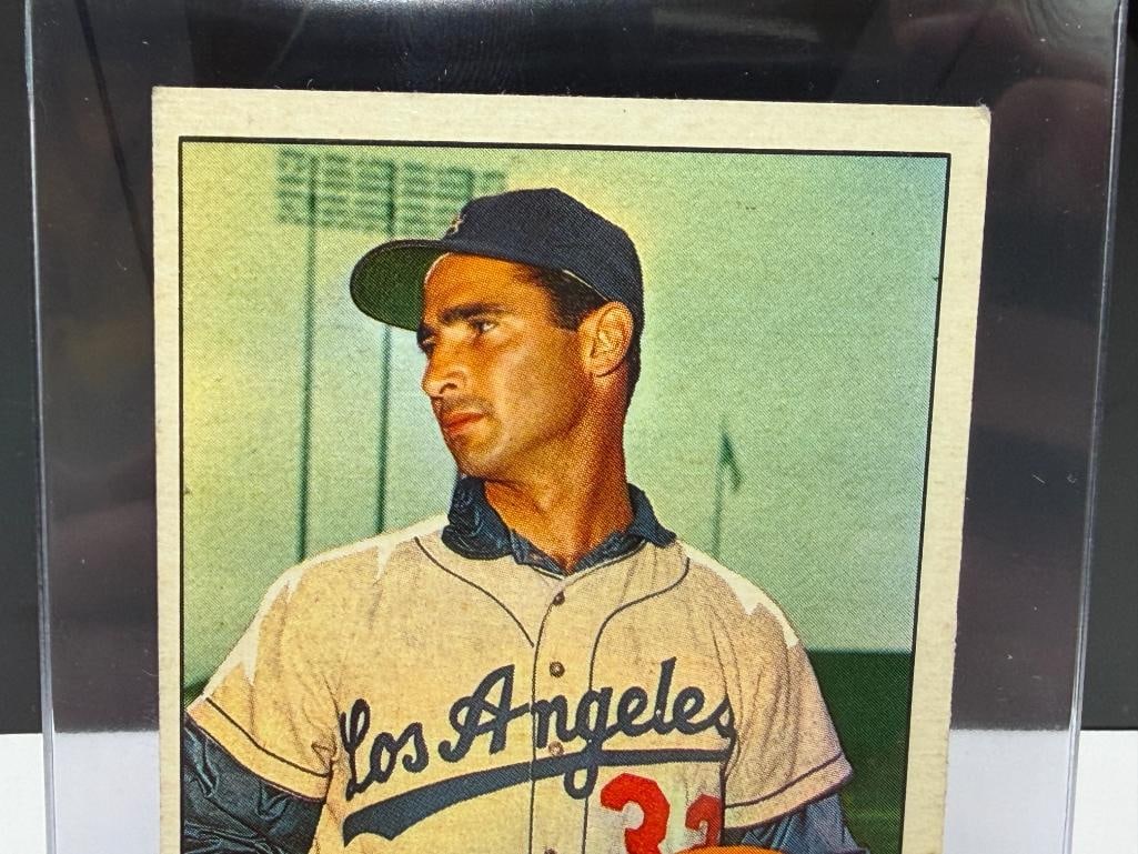 1963 TOPPS #210 SANDY KOUFAX BASEBALL CARD - 2