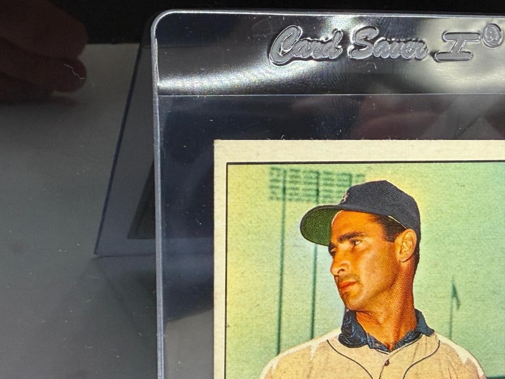 1963 TOPPS #210 SANDY KOUFAX BASEBALL CARD - 7