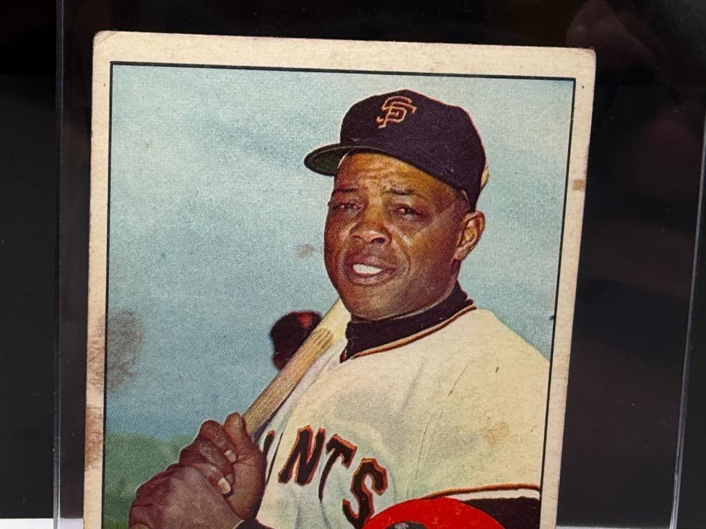 1963 TOPPS #300 WILLIE MAYS BASEBALL CARD - 2