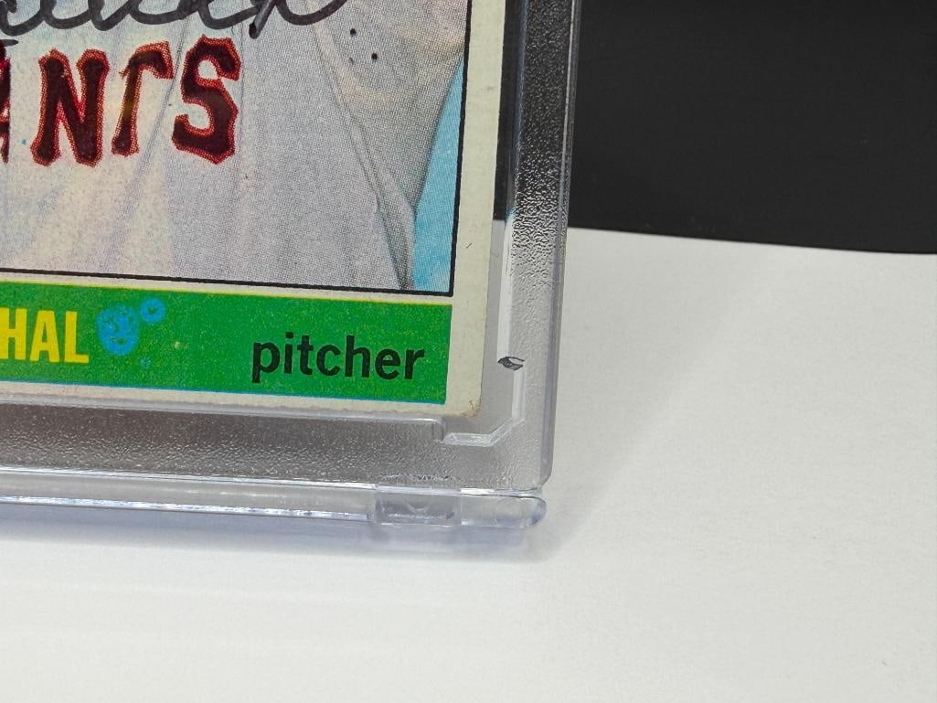 AUTOGRAPHED 1966 TOPPS #420 JUAN MARICHAL BASEBALL CARD - 5