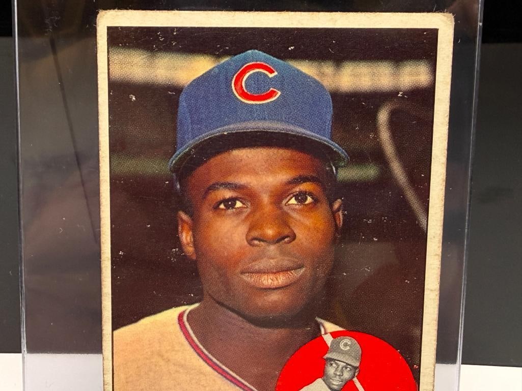 1963 TOPPS #472 LOU BROCK BASEBALL CARD - 2