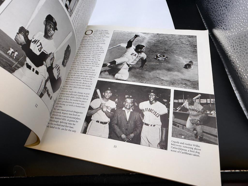 AUTOGRAPHED ORLANDO CEPEDA " ORLANDO CEPEDA THE BABY BULL " BOOK - 7