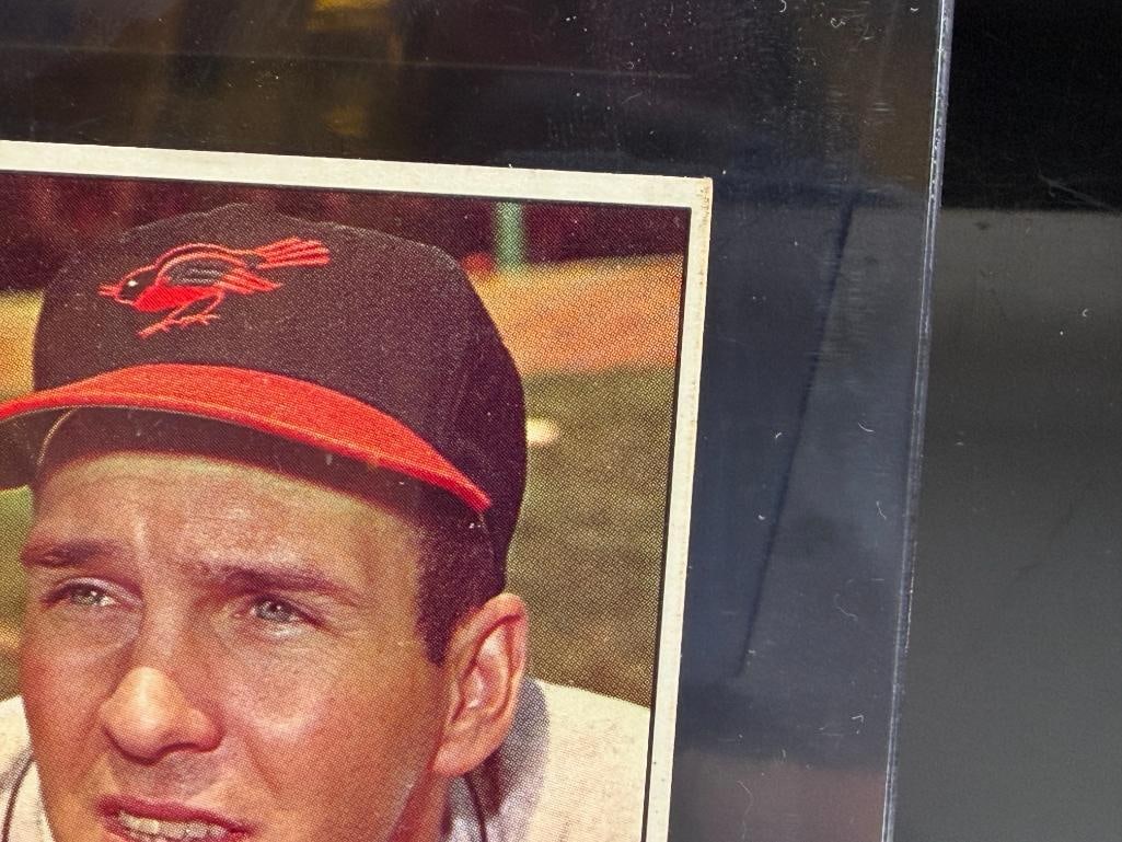 1963 TOPPS #345 BROOKS ROBINSON BASEBALL CARD - 6