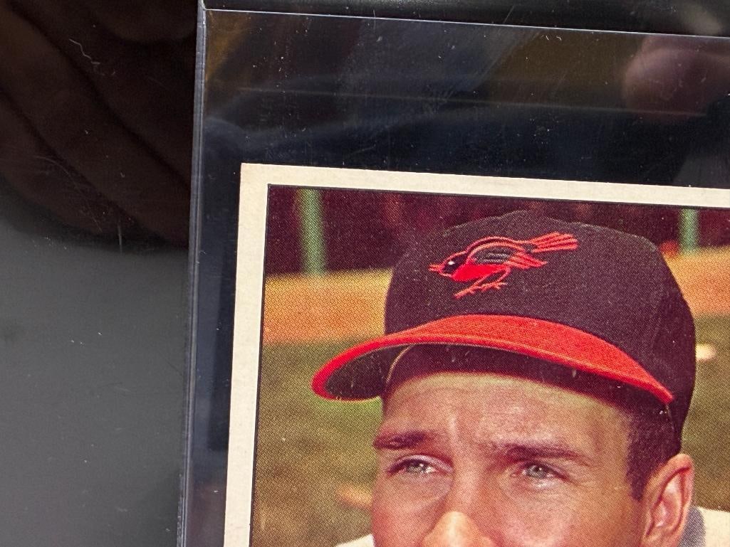 1963 TOPPS #345 BROOKS ROBINSON BASEBALL CARD - 7