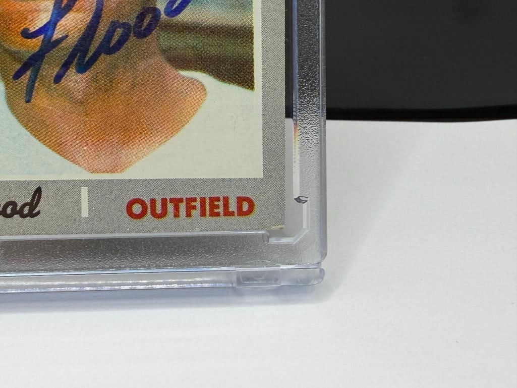 AUTOGRAPHED 1970 TOPPS #360 CURT FLOOD BASEBALL CARD - 5