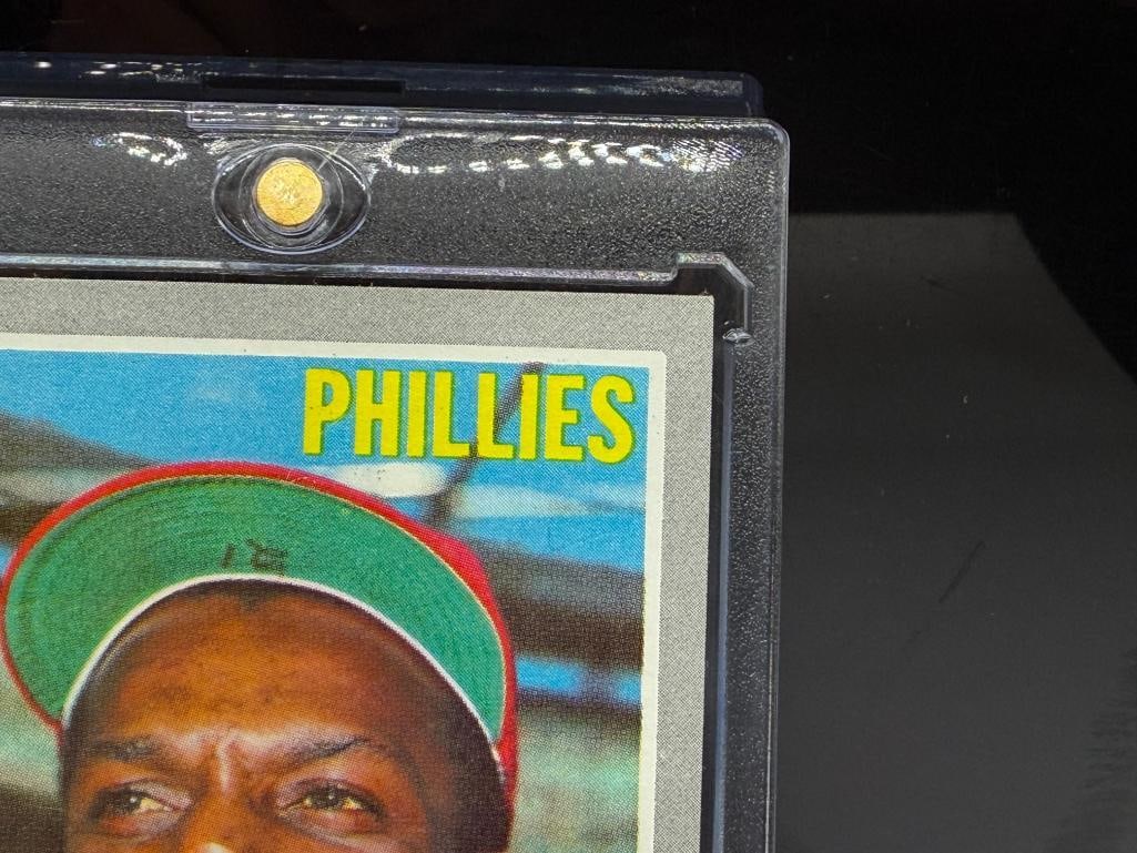 AUTOGRAPHED 1970 TOPPS #360 CURT FLOOD BASEBALL CARD - 6