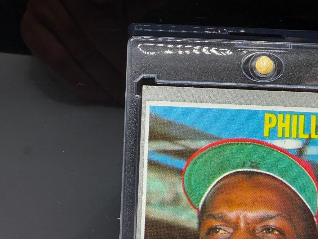 AUTOGRAPHED 1970 TOPPS #360 CURT FLOOD BASEBALL CARD - 7