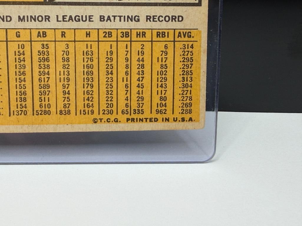 1963 TOPPS #380 ERNIE BANKS BASEBALL CARD - 11