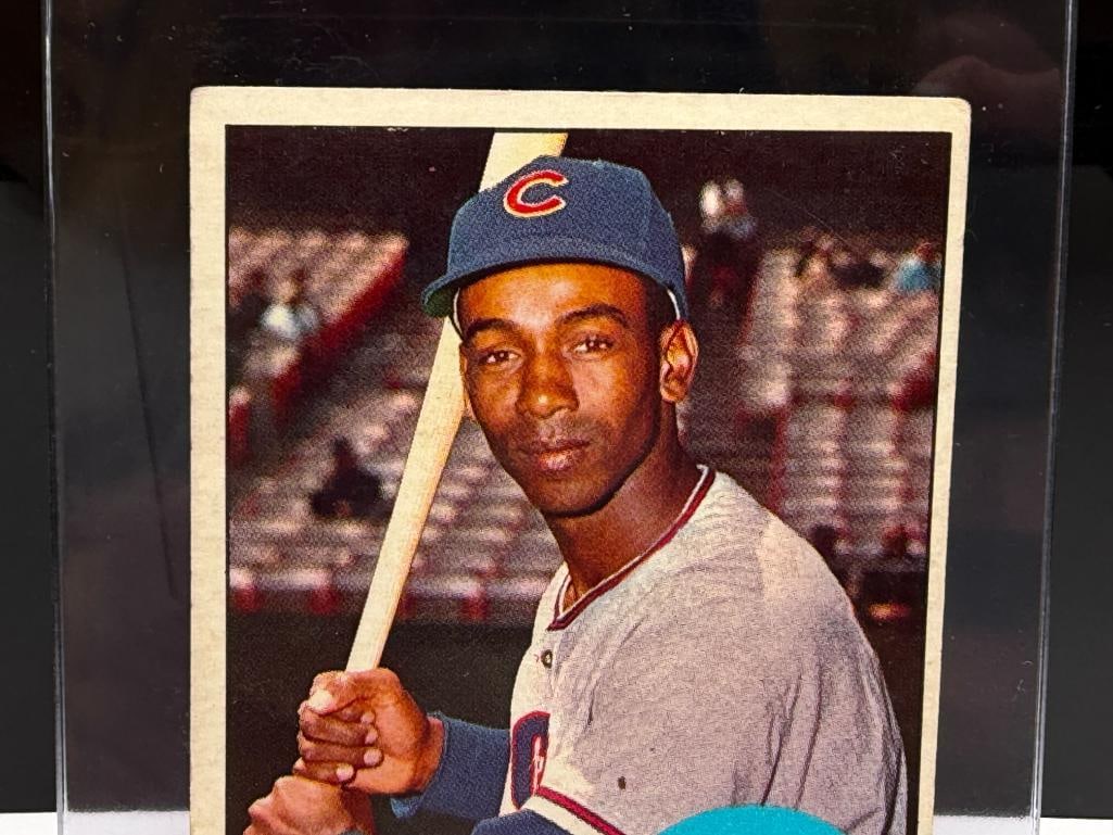 1963 TOPPS #380 ERNIE BANKS BASEBALL CARD - 2