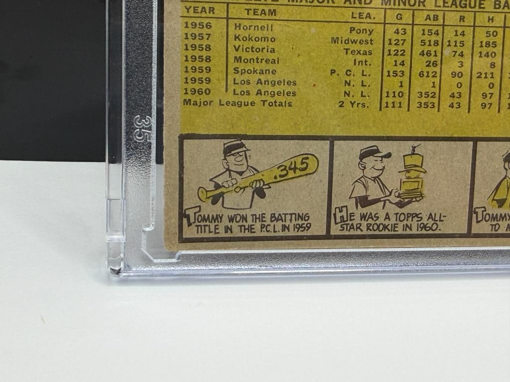 AUTOGRAPHED 1961 TOPPS #168 TOMMY DAVIS ALL-STAR ROOKIE BASEBALL CARD - 11