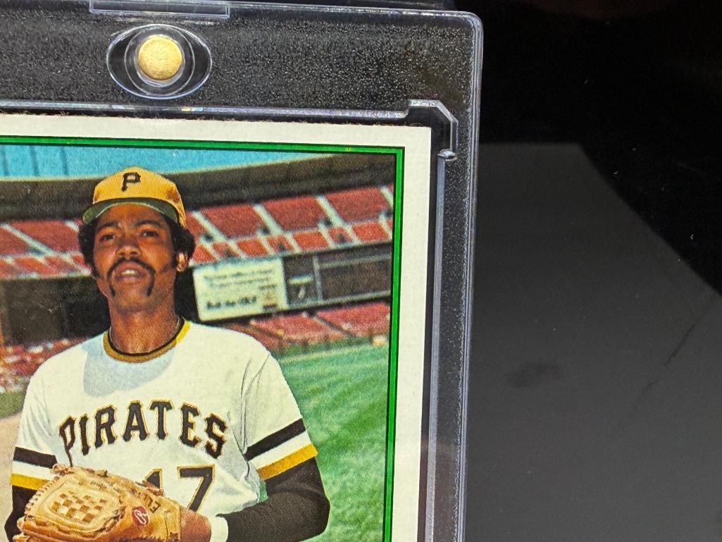 AUTOGRAPHED 1976 TOPPS #528 DOCK ELLIS BASEBALL CARD - 6