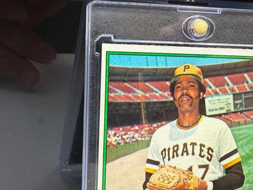 AUTOGRAPHED 1976 TOPPS #528 DOCK ELLIS BASEBALL CARD - 7