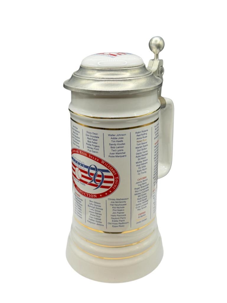 1999 C.U.I. INC. BASEBALL HALL OF FAME LIMITED EDITION STEIN (1 of 8)