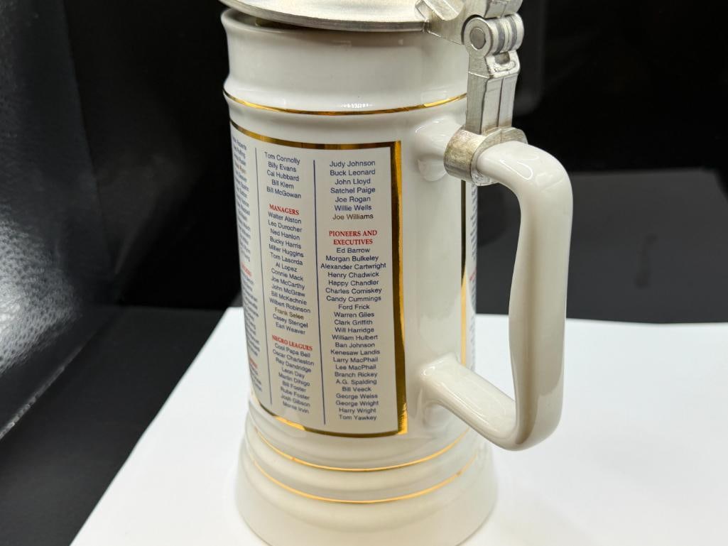 1999 C.U.I. INC. BASEBALL HALL OF FAME LIMITED EDITION STEIN - 5