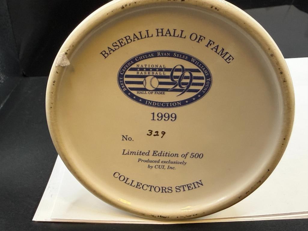 1999 C.U.I. INC. BASEBALL HALL OF FAME LIMITED EDITION STEIN - 6
