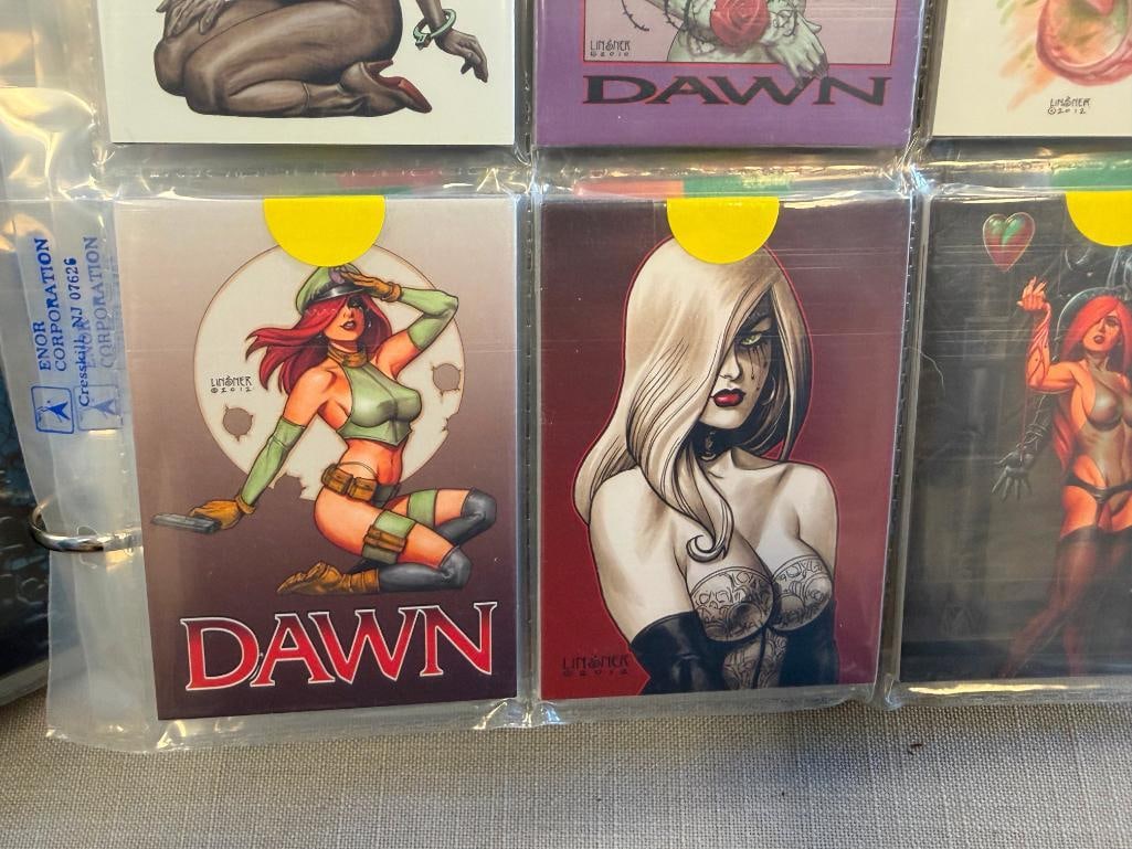 99 COLLATED NON-SPORT FANTASY / DAWN / STAR TREK / JURRASIC PARK / THE CROW, ETC. - 10