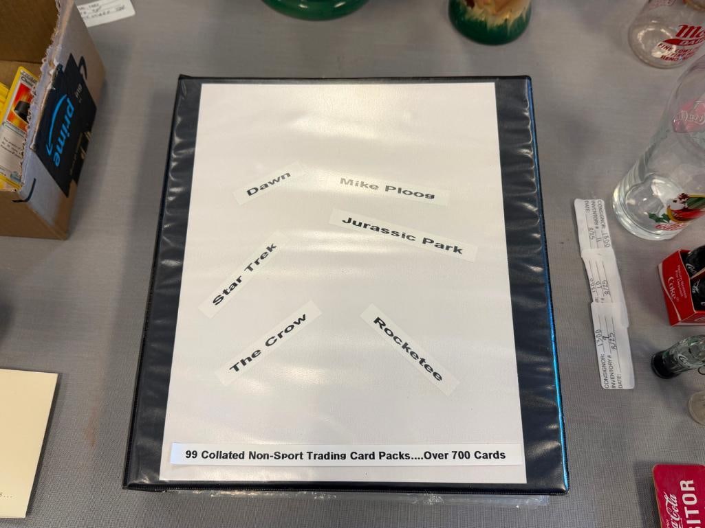 99 COLLATED NON-SPORT FANTASY / DAWN / STAR TREK / JURRASIC PARK / THE CROW, ETC. - 2