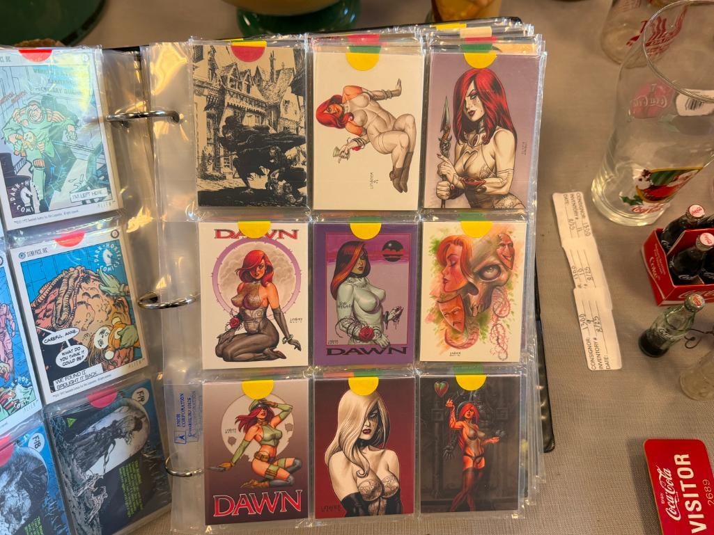 99 COLLATED NON-SPORT FANTASY / DAWN / STAR TREK / JURRASIC PARK / THE CROW, ETC. - 9