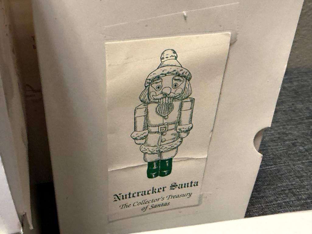 LENOX HOLIDAY CERAMIC AND RESIN SANTA FIGURES FROM VARIOUS COLLECTIONS - 15