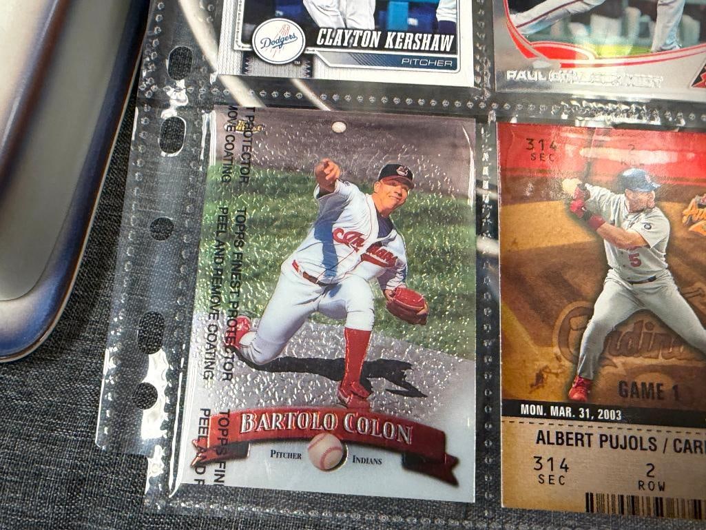 2003-2025 BASEBALL FUTURE HALL OF FAMERS MIKE TROUT, ALBERT PUJOLS, BARTOLO COLON, JOSE ALTUV - 3
