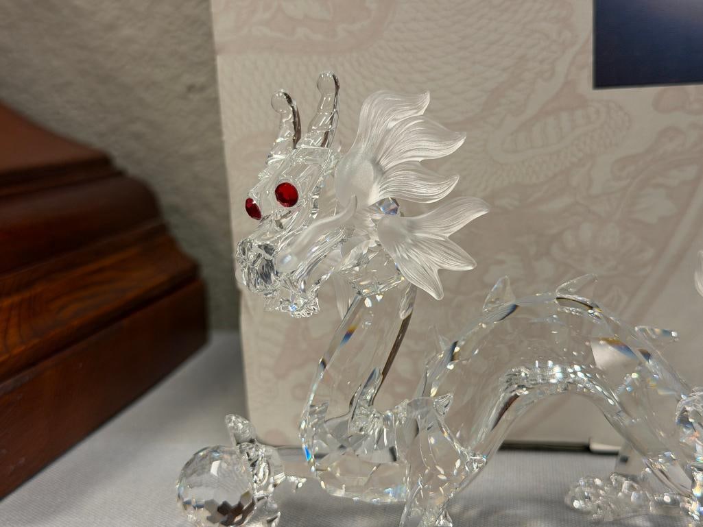 SWAROVSKI CRYSTAL SCS ANNUAL EDITION THE DRAGON FROM FABULOUS CREATURES TRILOGY 1997 - 2