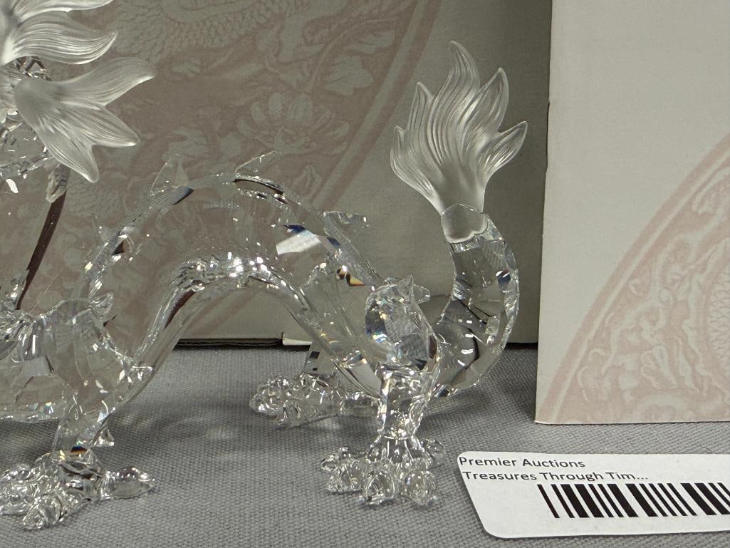 SWAROVSKI CRYSTAL SCS ANNUAL EDITION THE DRAGON FROM FABULOUS CREATURES TRILOGY 1997 - 4