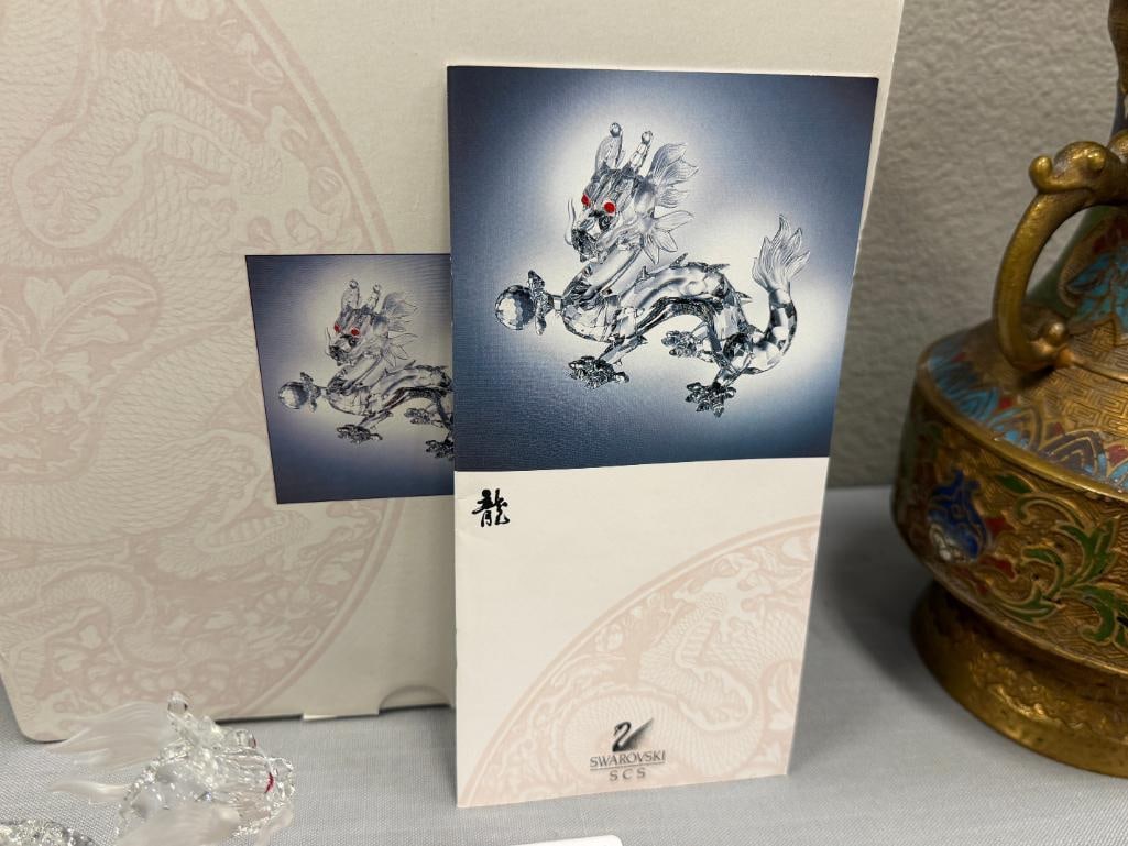 SWAROVSKI CRYSTAL SCS ANNUAL EDITION THE DRAGON FROM FABULOUS CREATURES TRILOGY 1997 - 7
