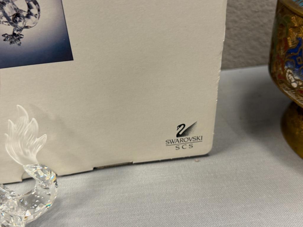 SWAROVSKI CRYSTAL SCS ANNUAL EDITION THE DRAGON FROM FABULOUS CREATURES TRILOGY 1997 - 9