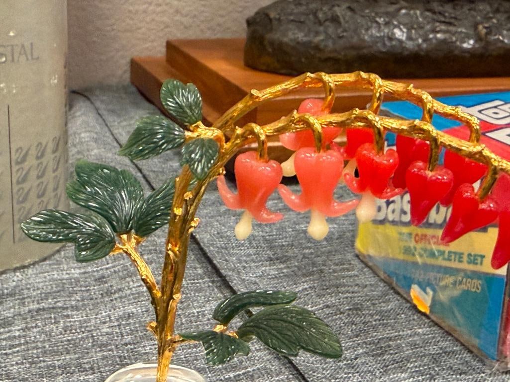 JOAN RIVERS IMPERIAL FLOWERS BLEEDING HEARTS RUSSIAN INSPIRED FLORAL ARRANGEMENT - 4