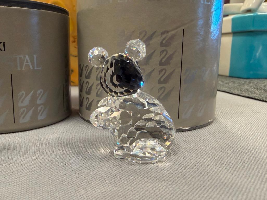 SWAROVSKI CRYSTAL MINIATURE AND SMALL KOALA FIGURINES 7673NR0040 / 7673NR0030 - 11