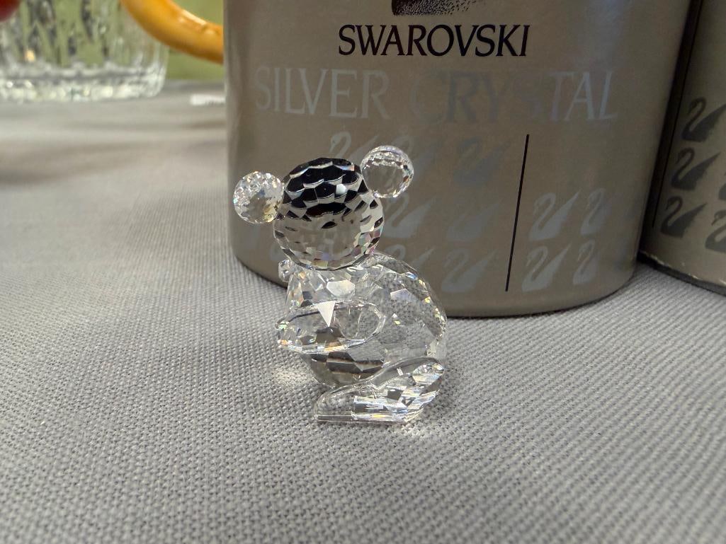 SWAROVSKI CRYSTAL MINIATURE AND SMALL KOALA FIGURINES 7673NR0040 / 7673NR0030 - 5