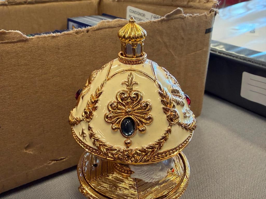 JOAN RIVERS IMPERIAL TREASURES III THE CAROUSEL EGG INSPIRED BY FABERGE - 7