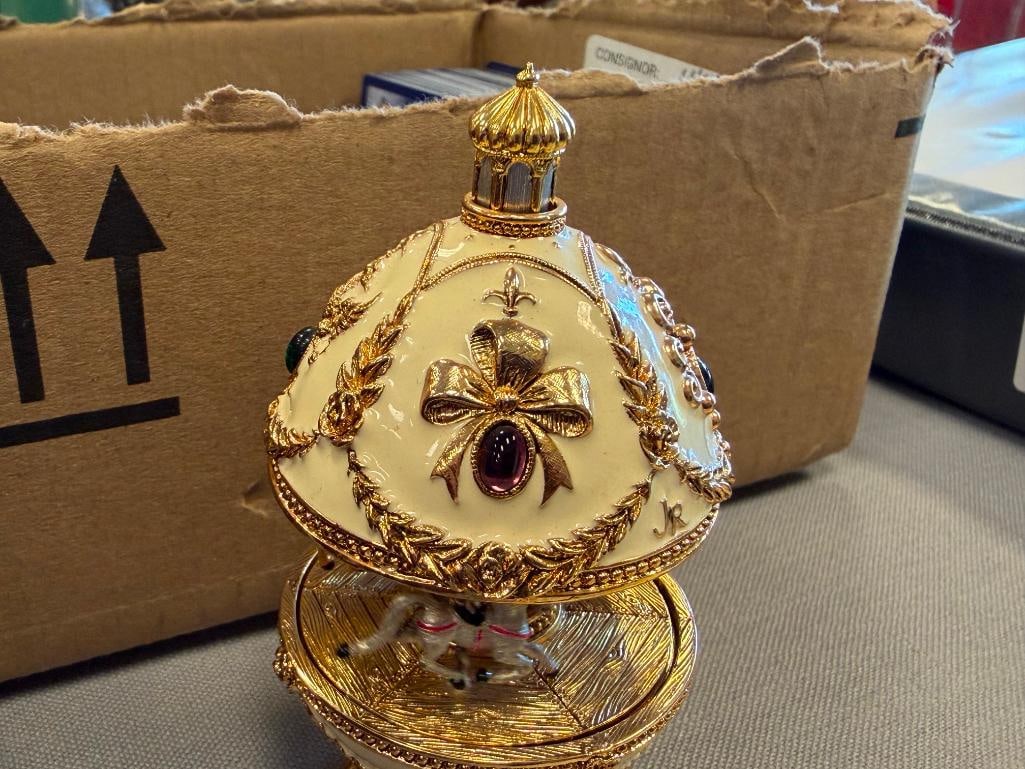 JOAN RIVERS IMPERIAL TREASURES III THE CAROUSEL EGG INSPIRED BY FABERGE - 8