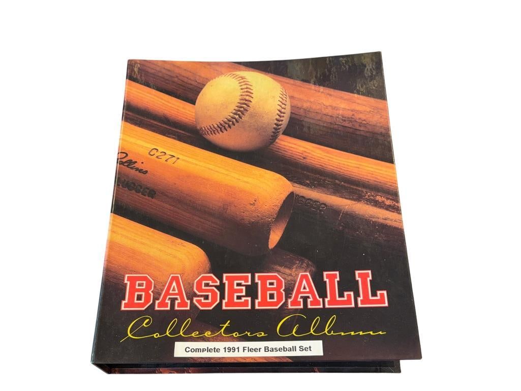 1991 FLEER COMPLETE BASEBALL CARD SET (1 of 14)